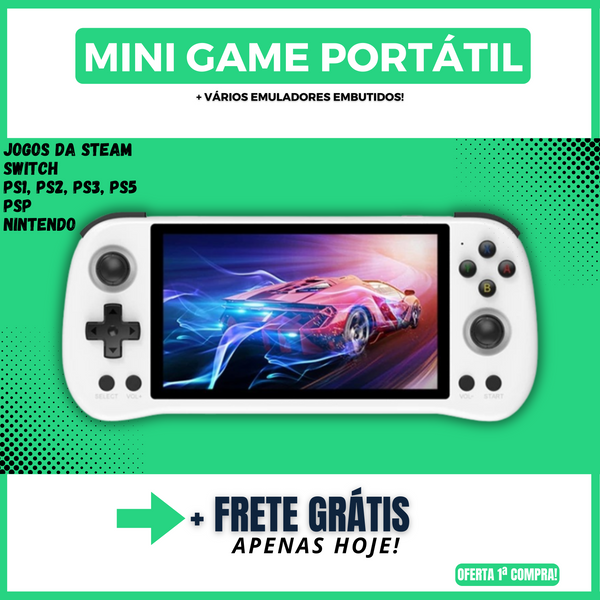 CONSOLE PORTÁTIL - SWITCH, PS1, PS2, PS5, NITENDO, GAMES RETRÔ, JOGOS DA STEAM E MUITO MAIS!! (OFERTA DE NATAL🎁)