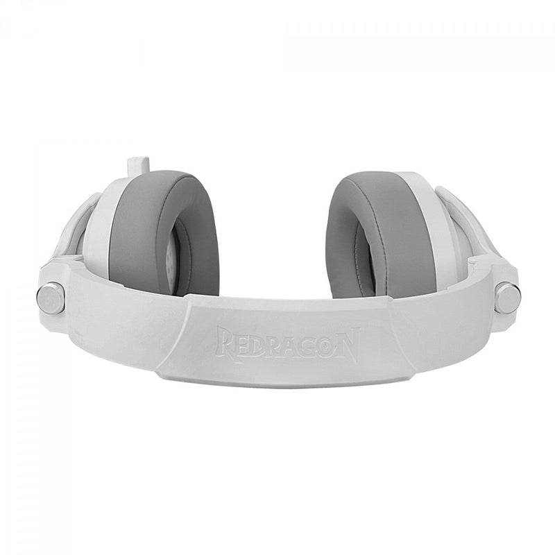 Headset Gamer Redragon Nireus, RGB, USB, 7.1 Surround, Drivers De 50mm, White, H399W-RGB